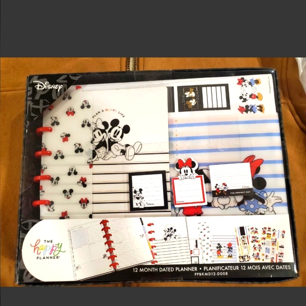 The Happy Planner Disney Mickey & Minnie Plan a Happy Life New In Box 20…
